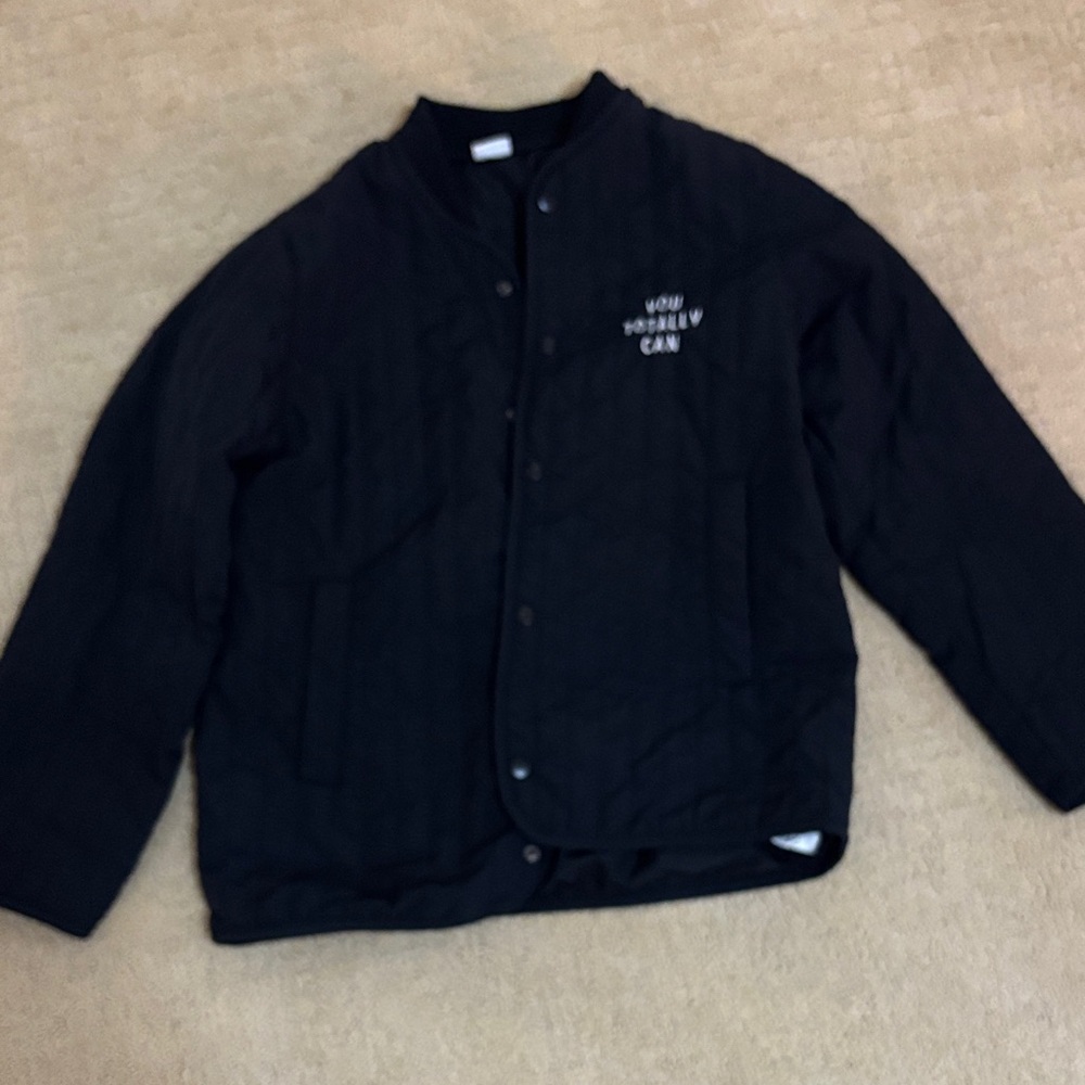 Zara Kids Black Quilted Puffer Jacket